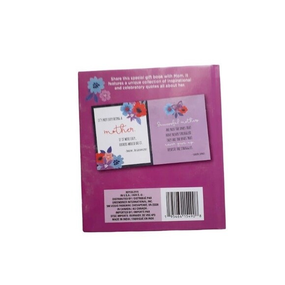 NEW Gift Book for Mom She is Strong, Fierce & Brave w/ Inspirational Quotes - Picture 3 of 9